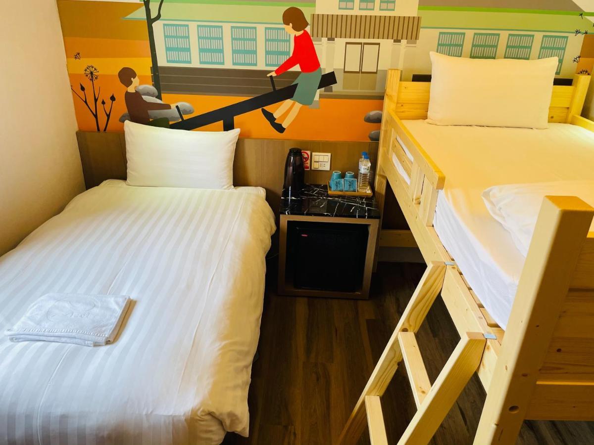 Meci Hotel Kota Hualien Bagian luar foto