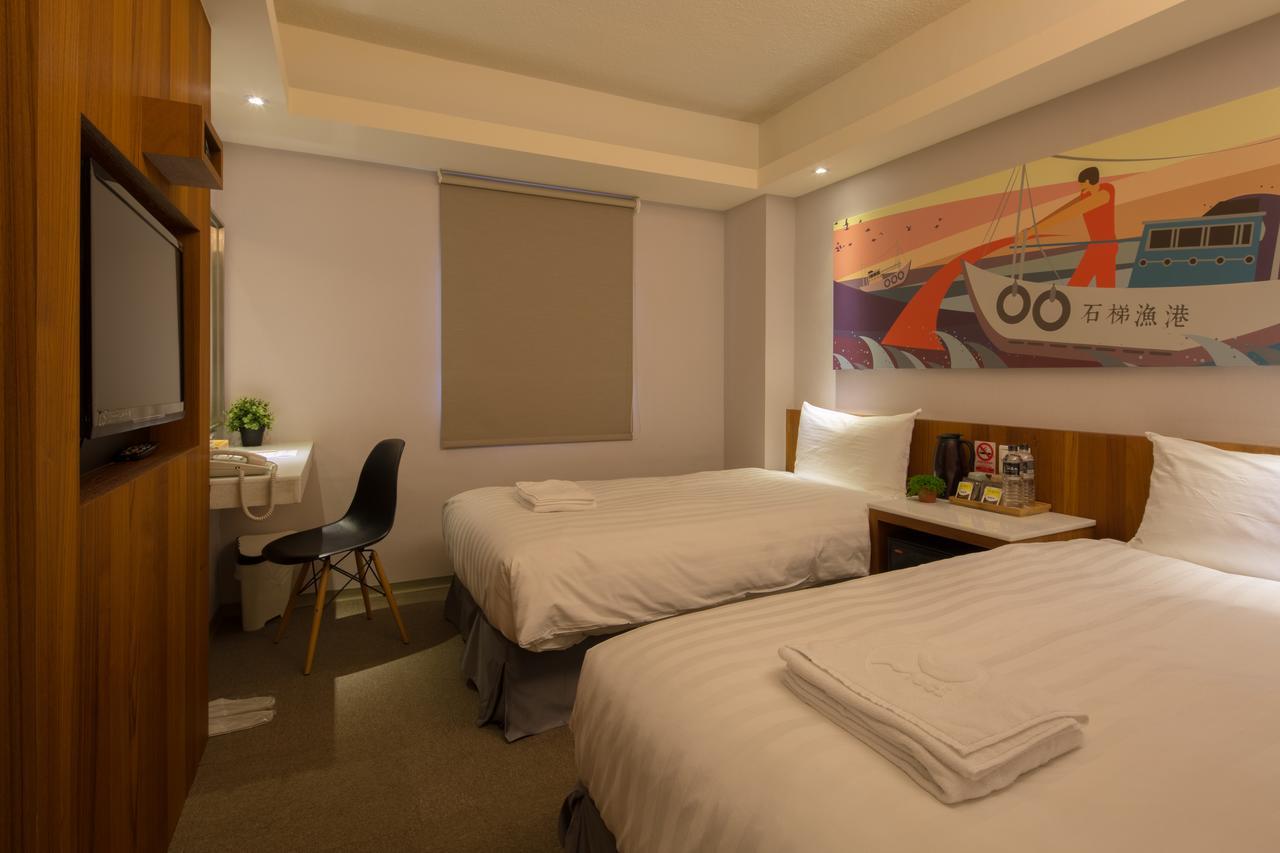 Meci Hotel Kota Hualien Bagian luar foto